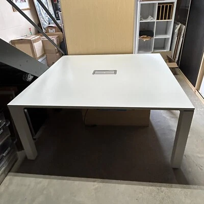 £135 • Buy Herman Miller Sense Luxury White Office Conference Desk Table 240v !! Reduced !!