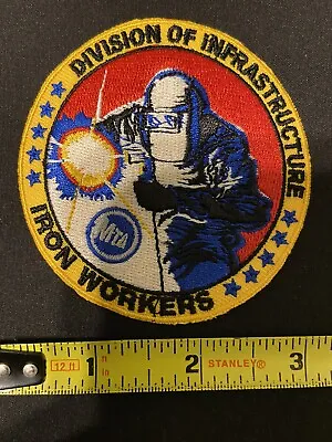 MTA Division Of Infrastructure Iron Workers Patch • $16