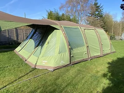 Vango Eden 600 XL 6 Man Air Tent - Poly Cotton - Immaculate • £949.99