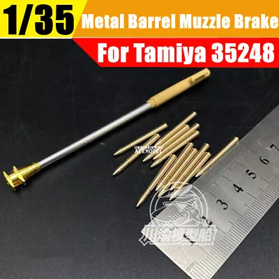 1/35 German Marder III Tank Destroyer Metal Gun Barrel+Shells For Tamiya 35248 • $13.95