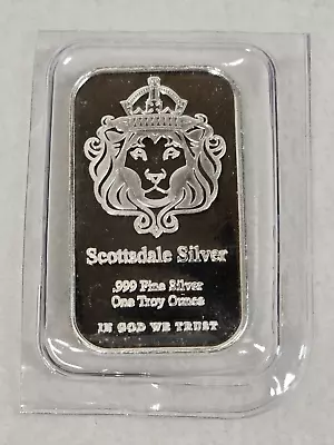 1oz Scottsdale Silver Bar • £35