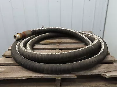 Jason Industrial 4470 Dry Bulk Material Gum Rubber Suction Hose 2  ID X 25' 6  • $74.99