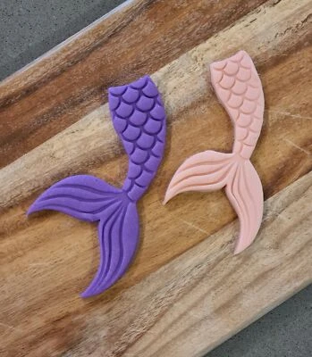 $10.95 • Buy Mermaid Tail Cookie Cutter Fondant Embosser 10cm 12cm 14cm
