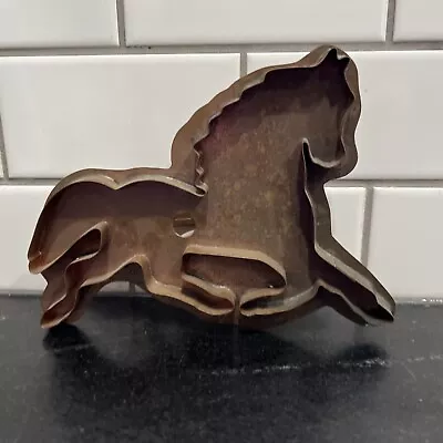 Michael Bonne Made It 8.5” Large Running Horse Copper Cookie Cutter • $154.50