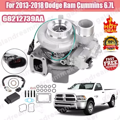 NEW Turbocharger With Actuator For Dodge Ram 2500 3500 Cummins 6.7L 2013-2018 • $1015.65