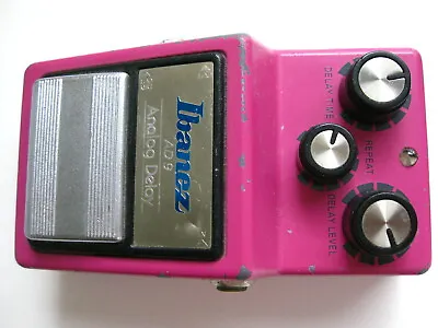 Vintage 1982 Ibanez AD9 Analog Delay Guitar Effect Pedal Japan • $195