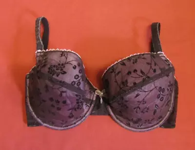 La Senza Brown/pink Underwired Lightly Padded 36dd Bra • £6.99