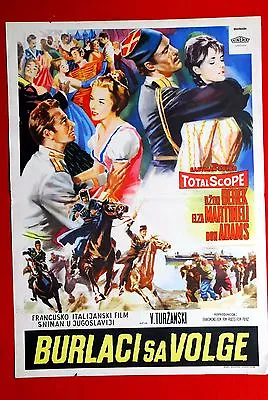 Prisoner Of Volga Elsa Martinelli 1959 Rare Exyu Movie Poster  • $200.99