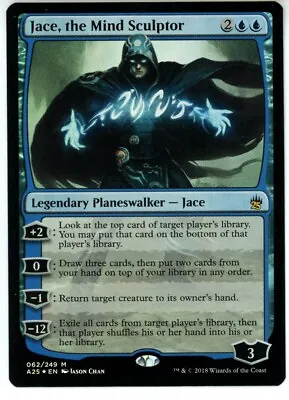 Jace The Mind Sculptor Foil  - Magic The Gathering - Masters 25 - #062 A25 • $39.95