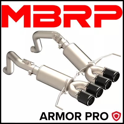 MBRP Armor Pro 3  Axle-Back Exhaust System Fits 2014-2019 Chevy Corvette 6.2L V8 • $1149.99