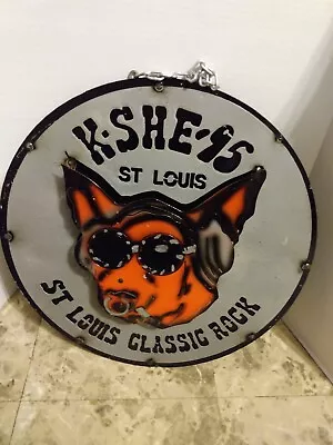 Kshe 95  Sweet Meat Metal Sign Art Work Lazer Etched 3D Style K-she Cool 18 Inch • $99