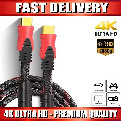 3m - 20m Premium Gold Plated HDMI To HDMI Cable Ultra HD 4K Premium High Speed • $9.99