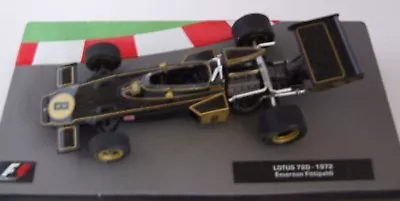 F1 Formula 1 Car Collection #5 1972 Lotus 72D - Emerson Fittipaldi • £8.99