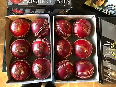 £11 • Buy Cricket Ball, Waxed, 5 1/2oz Made In England,  2nds Ideal For School Works Games