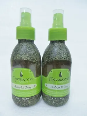 $23.20 • Buy MACADAMIA HEALING OIL SPRAY 4.2 OZ  (Lot Of 2) Glass Bottles!