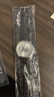 Men's Wristwatch Silver Eagle Presidental USA Commemorative NEW • $6