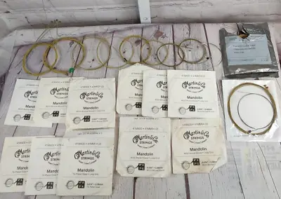 Lot Of MANDOLIN Strings Packages MM14 MM24 MM34 Martin & Co. INSTRUMENT • $29.95