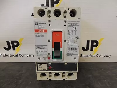 Eaton Cutler Hammer JGS3250NN Circuit Breaker 600 Volts 250 Amp 200A CAT A Trip  • $215