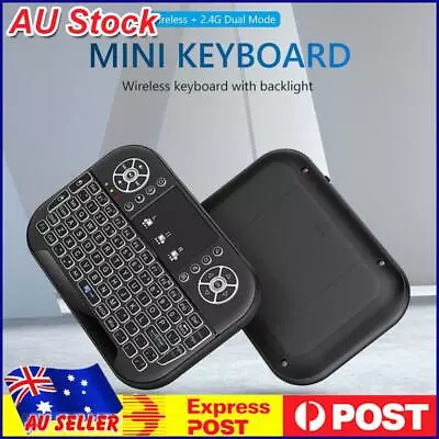 Mini Wireless Remote Keyboard For Smart TV Android Box I8 2.4GHz With Touchpad • $12.99