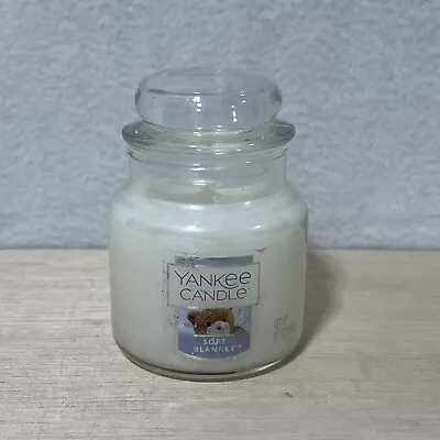 Yankee Candle SOFT BLANKET 3.7oz Jar Candle NEW • £15.40