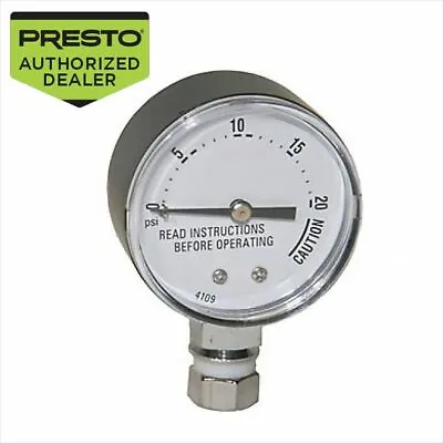 Presto 85772 01/CG22 0175001 Pressure Cooker Steam Gauge Genuine • $19.42