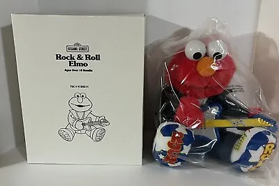 Rock N Roll Elmo Plush Guitar Plays Music Sings & Shakes 1997 Avon First Release • $35