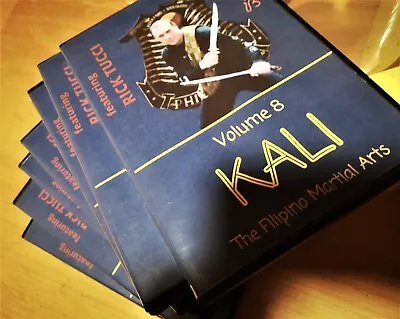 KALI SERIES Volumes 1-8 DVD BOXSET Filipino Martial Arts With Rick Tucci • $79