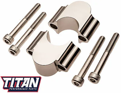 Titan Handle Bar Riser Kit For 1 1/8 Fat Bars 30mm Rise Atv Dirt Bike Mx • $19.95