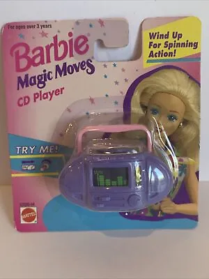 Barbie Magic Moves CD Player Brand New In Box 1995 • $32