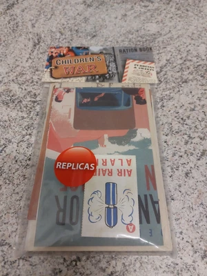£4 • Buy Children's War Memorabilia Gift Pack With Over 20 Pieces Of Replica Artwork