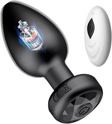 Remote Anal Bead Butt Plug Vibrator Male Prostate Massager Sex Toys For Men • $11.50