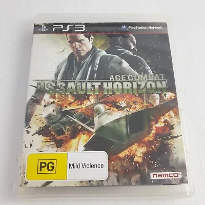 ACE COMBAT ASSAULT HORIZON (PG) PS3 PAL FREE POSTAGE + Manual D10 • $19.99