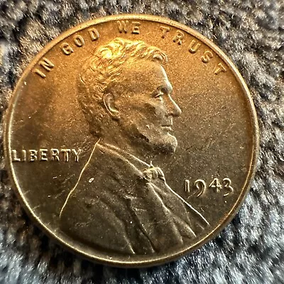 1943 P Lincoln Cent Steel Penny Nice Tone Uncertified • $8.25