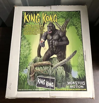 Monsters In Motion 2005 “King Kong” Aurora Box Art Tribute 1/35 Resin Model Kit. • £189.99