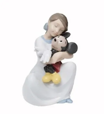 Nao By Lladro  Disney Porcelain I Love You Mickey Was £155 Now £139.50 • £139.50