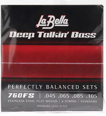 La Bella 760FS Deep Talkin' Bass Flatwound Bass Strings - Standard • $45.95