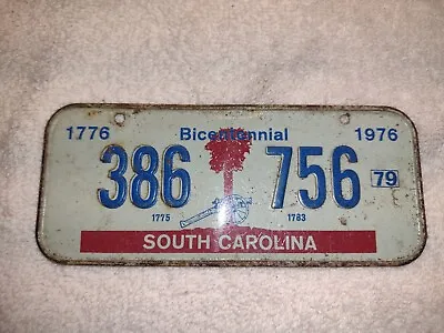 SOUTH CAROLINA Miniature License Plate Bicentennial 5 IN. BY 2 IN • $5