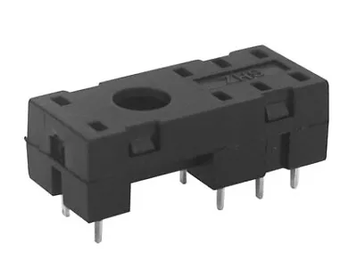 £3.09 • Buy 8 Pin Pcb Relay Socket Spdt/dpdt For Hf115f Series Relays