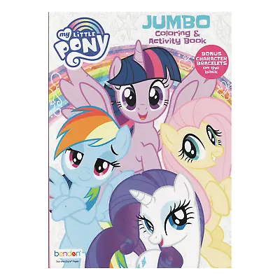 My Little Pony Coloring & Activity Kids Book 80 Pages ~ Bonus Cutout Bracelet • $9.99