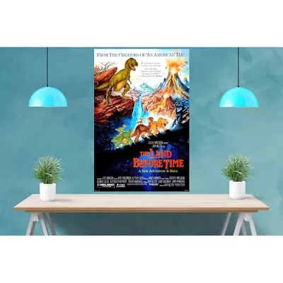 The Land Before Time Fine Art Movie Poster • £19.99