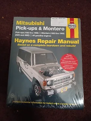 Mitsubishi & Montero 2WD & 4WD Petrol Pick-ups (1983-1996) Haynes Repair Manual • $24.99
