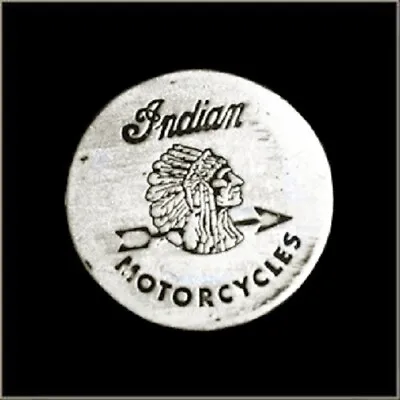 $10.92 • Buy Indian Motorcycles Biker Pin W/  Locking Back For Vest Jacket Leather Denim