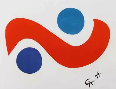 Alexander Calder Skybird Plate Signed Lithograph • $499