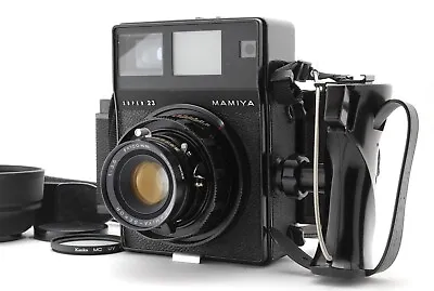 【N MINT+++】Mamiya Press Super 23 Black Film Camera 6x9 100mm F/3.5 Lens JAPAN • $329.99