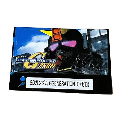 Sony PlayStation 1 PS1 MiniMoni SD Gundam G Generation Zero Memory Card Sticker • $27.20