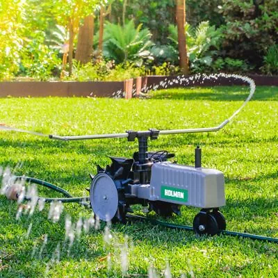 $129.20 • Buy Holman Travelling Sprinkler Irrigation Grass Tractor Self Propelled Large Lawns