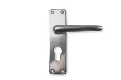 Door Handle Set For Internal Doors In Satin Aluminium Easy To Fit 1 Pair   • £7.80