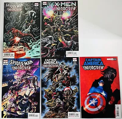 Set Of 6 Unforgiven One Shots Spider-man / Cap America / X-men + Variants Marvel • $19.99