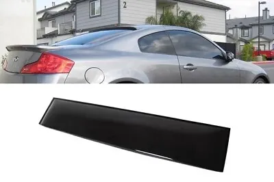 For Infinit G35 03-06 2DR Rear Roof Window Visor Vent Deflect Spoiler Smoke • $57.99