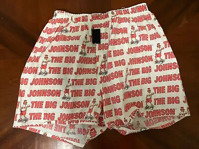 Vintage The Big Johnson Mens Retro Boxer Shorts Size XL • $20